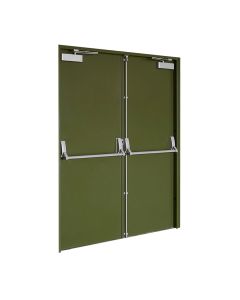 Made to Measure Double Steel Fire Exit Door
