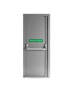 Fire Exit Door with Panic Bar (Single)