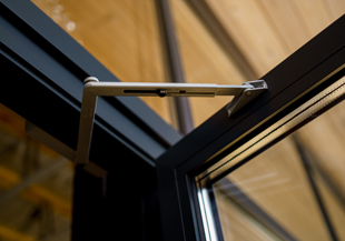 Steel door closer
